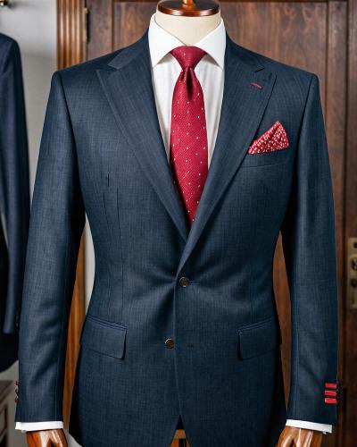 Custom business suit creation