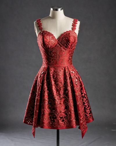 Cocktail dress alteration project