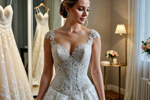 Wedding dress alterations service